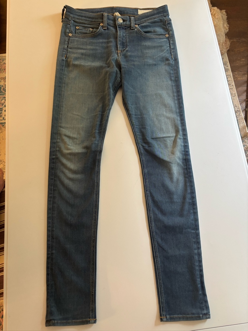 Rag & Bone Woman’s High Rise Skinny Medium Wash Size 27